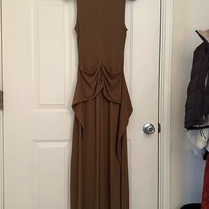 Zara Brown Maxi Dress